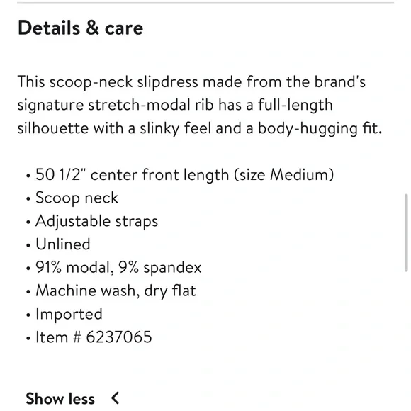 Skims slip dress - Picture 2 of 2